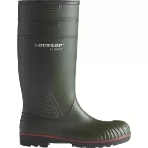 Dunlop A442631 Actifort Heavy Duty Safety Wellington / Mens Boots / Safety Wellingtons (42 EUR) (Green) - Green