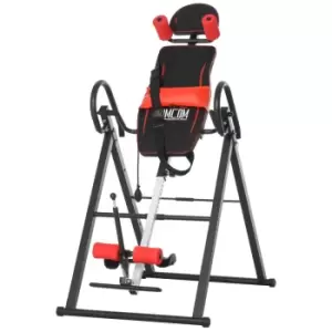 Homcom Gravity Adjustable Inversion Table Safety Treatment Pain Relief