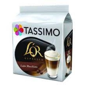 Tassimo LOr Latte Macchiato Coffee Pods Pack of 40 4041304
