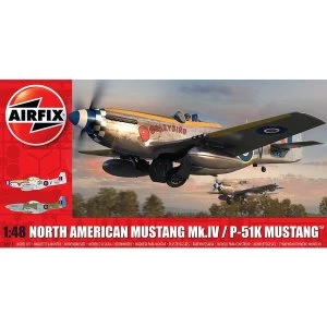 North American Mustang Mk.IV/P-51K Mustang Series 5 1:48 Air Fix Model Kit