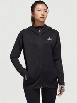 Adidas A.rdy Knit Jacket, Black, Size S, Women