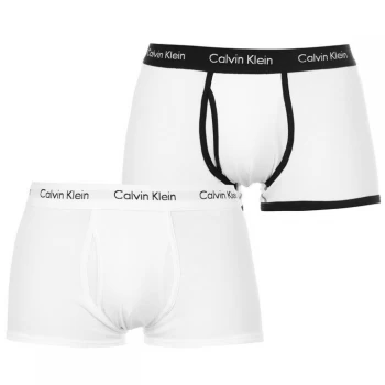 Calvin Klein 365 2 Pack Trunks Mens - White/White