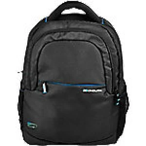 Monolith Laptop Backpack Blue Line 3312 15.6" 32 x 14 x 43cm Black