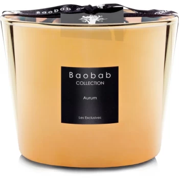 Baobab Les Exclusives Aurum scented candle 10 cm