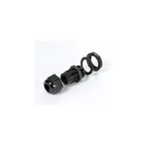 Cable Glands Black Nylon, with M20 Thread (Small Size, Pk-10)