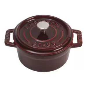 Staub La Cocotte 10cm round Cast iron Mini Cocotte grenadine-red