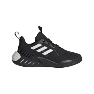 Adidas 4uture Sport Running Junior Trainer - Black/White, Size 5