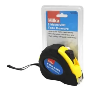 8m/26ft Tape Measure - Hilka