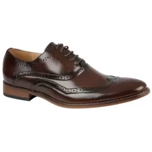 Goor Boys 5 Eyelet Brogue Oxford Shoes (4 UK) (Brown)