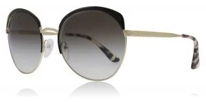 Prada 54SS Sunglasses Black / Gold / Tortoise QE30A7 59mm