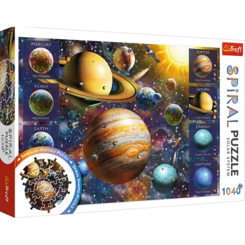 Spiral Puzzle Solar System - 1040 Pieces