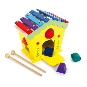 Legler - Small Foot Dodoo House of Sounds and Activities Wooden Musical Kid's Toy (Multi-colour)
