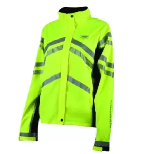 Weatherbeeta Childrens/Kids Waterproof Lightweight Reflective Jacket (L) (Hi Vis Yellow)