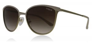Vogue VO4002S Sunglasses Beige / Gold 996S13 55mm