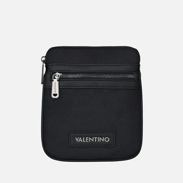 Valentino Mens Nik Recycled Small Cross Body Bag - Black