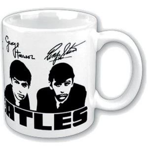 The Beatles - Portrait & Signatures Boxed Standard Mug