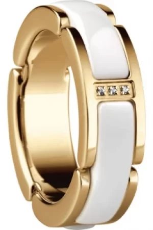 Bering Jewellery Link Ring Size P JEWEL 502-25-85