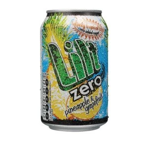 Lilt Zero Diet Soft Drink Can 330ml Pack of 24