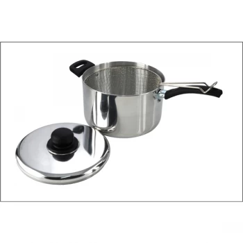 Pendeford Sapphire Collection Polished Deep Chip Pan 25cm