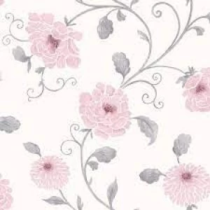 Arthouse Wallpaper Antoinette White Pink