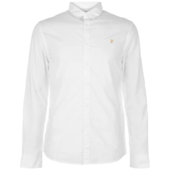 Farah Farley Slim Fit Shirt - White 104