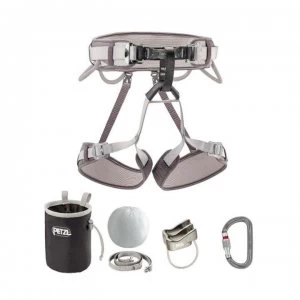 Petzl Kit Corax Climbing Set - Grey