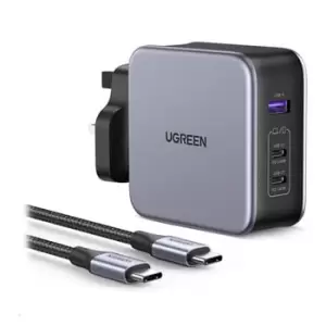 Ugreen 90322 GAN FAST CHARGER 140W 3PIN WITH CABLE EB