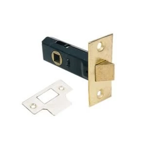 75mm Electro plated brass 1 Lever Tubular latch