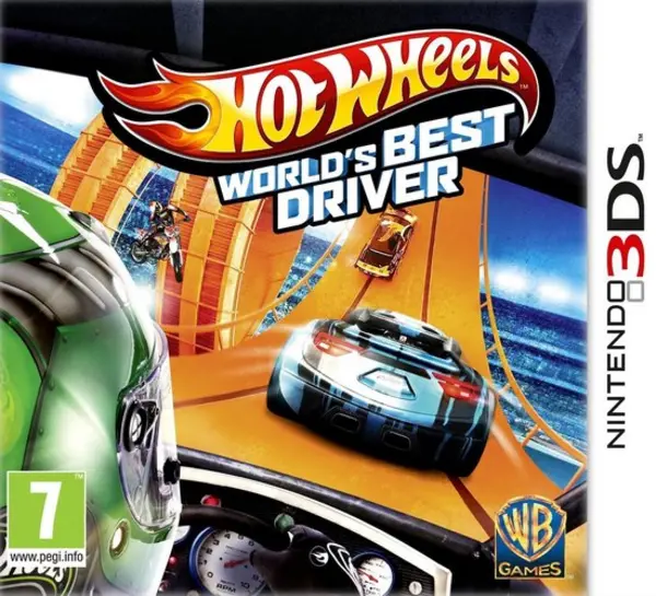 Hot Wheels Worlds Best Driver Nintendo 3DS Game