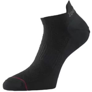 1000 Mile Ultimate Tactel Ladies Liner Sock - Small - Black - Black