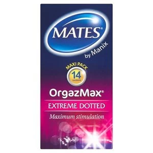 Mates Orgazmax Condoms 14 Pack