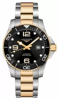LONGINES L37823567 HydroConquest Automatic 43mm Black Dial Watch
