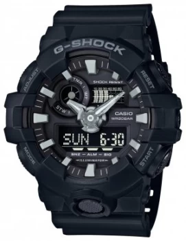 Casio Mens G Shock Black Resin Strap Watch