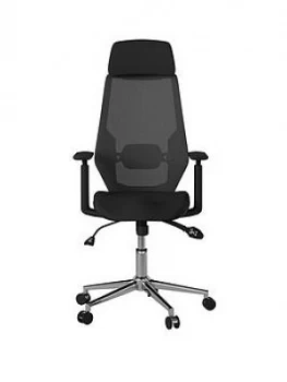 Alphason Clifton Mesh Desk Chair - Black