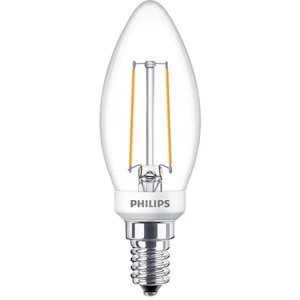 Philips 2.7W LEDCandle E14 Small Edison Screw Very Warm White Dimmable - 70980100