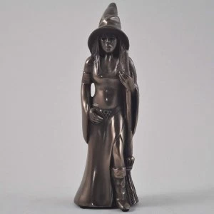 Bronze Witch Figurine 14cm (Small)