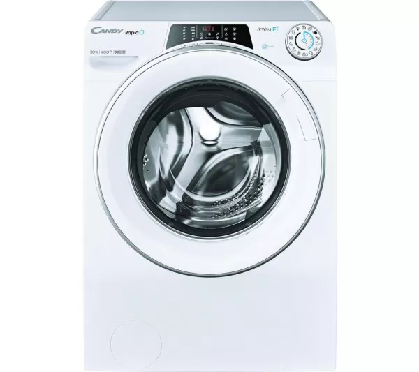 CANDY Rapido RO14104DWMCE WiFi-enabled 10KG 1400 Spin Washing Machine - White