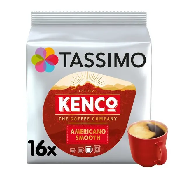 Tassimo Kenco Americano Smooth Coffee Pods (16 Pack) 4031526
