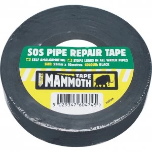Everbuild SOS Pipe Repair Tape Black 25mm 10m