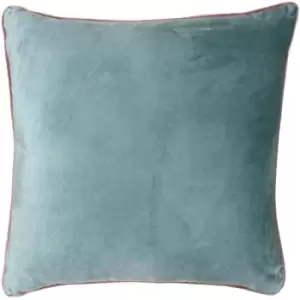 Riva Home Meridian Cushion Cover (55 x 55cm) (Mineral/Blush) - Mineral/Blush