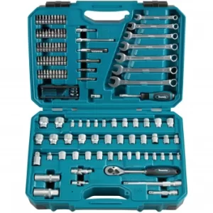 Makita 120 Piece Socket and Spanner Maintenance Tool Set