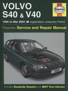 Volvo S40 & V40 service and repair manual by Mark Coombs|Spencer Drayton