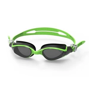 SwimTech Quantum Goggles Green/Black - Junior