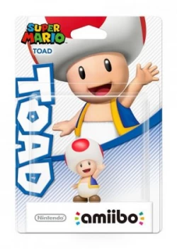 Nintendo Amiibo Super Mario Collection Character - Toad Wii U / Nintendo 3DS