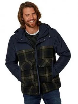 Joe Browns Joe Browns Out And About Coat, Navy, Size S, Men