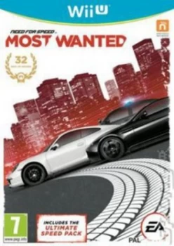 Need For Speed Most Wanted Nintendo Wii U Game