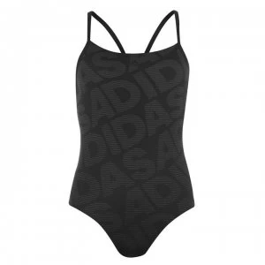 adidas AOP Swimsuit - BLACK
