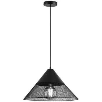 Forlight Lighting - Forlight Maya - Dome Hanging Pendant E27 40W Black