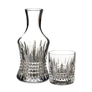 Waterford Lismore bedside carafe with small glass