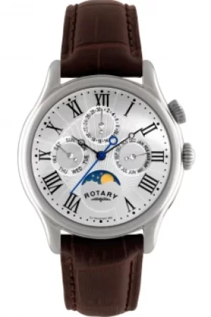 Mens Rotary Moonphase Watch GS02838/01